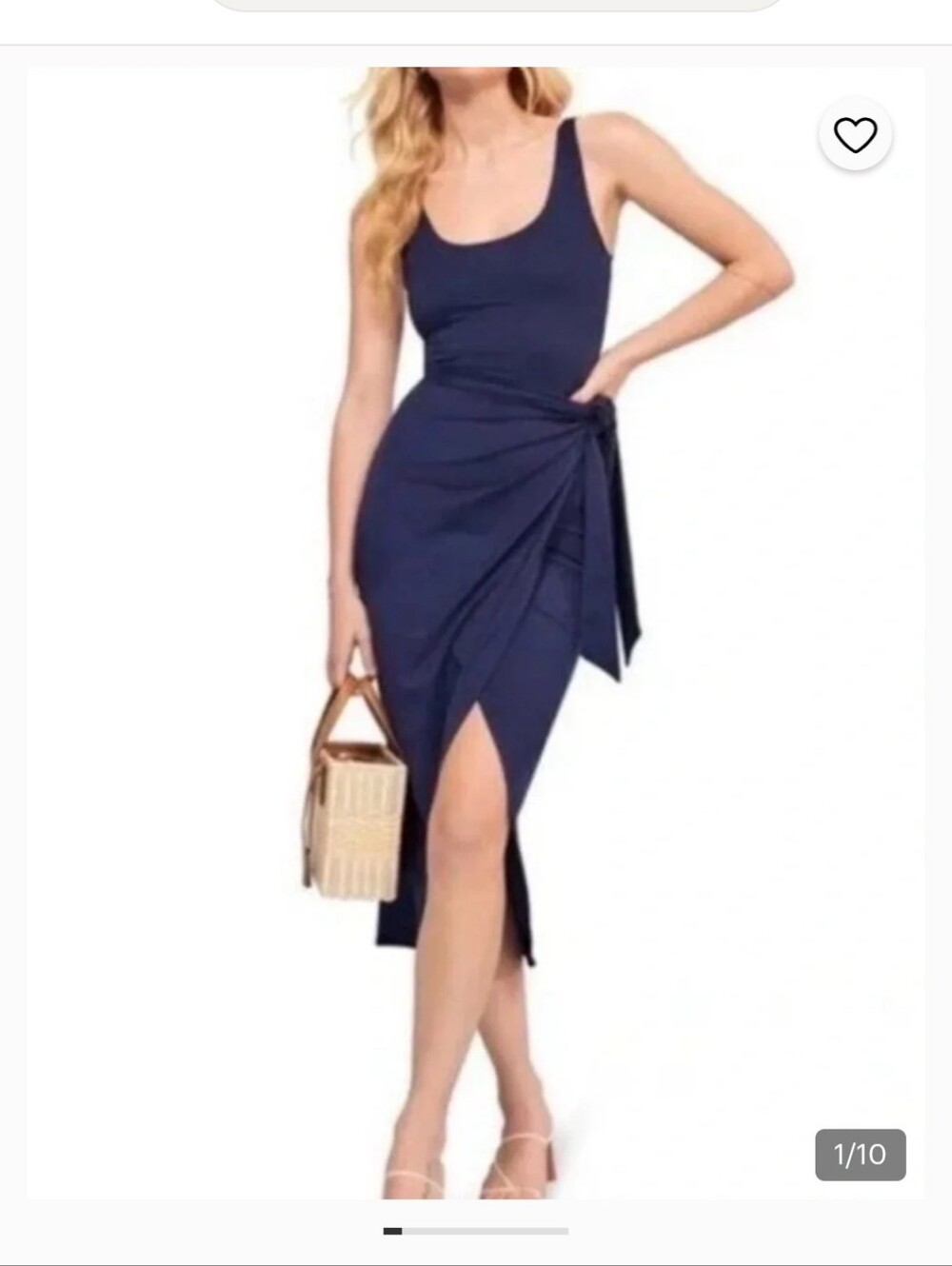 Reformation Tank Wrap Dress